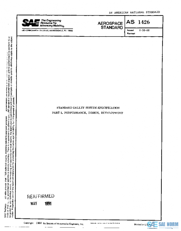 SAE AS1426 PDF