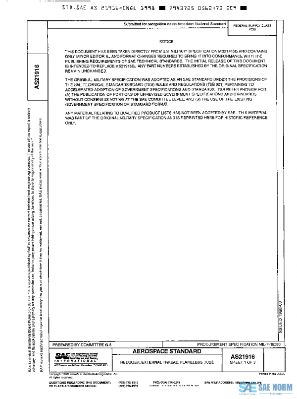 SAE AS21916 PDF