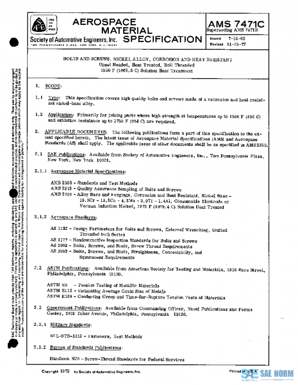 SAE AMS7471C PDF