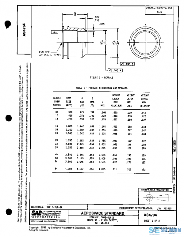 SAE AS4734 PDF