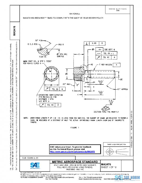 SAE MA3476 PDF