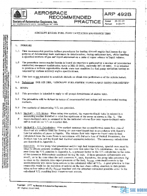 SAE ARP492B PDF