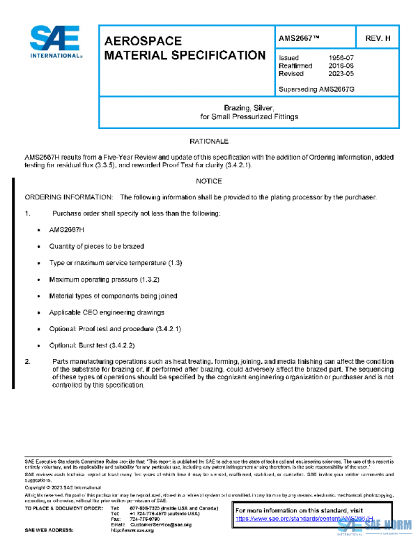 SAE AMS2667H PDF
