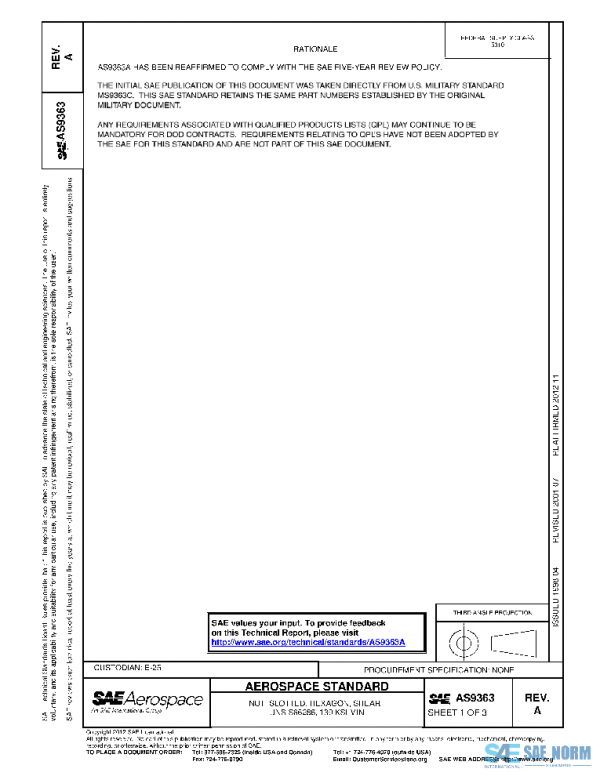 SAE AS9363A PDF