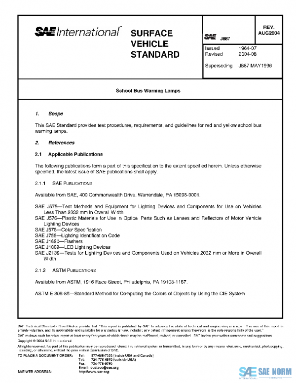 SAE J887_200408 PDF SAE J887_200408 PDF
