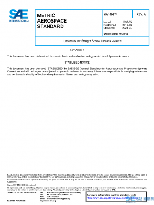 SAE MA1508A PDF