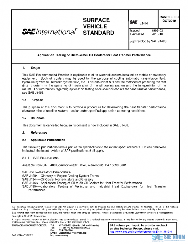 SAE J2414_201010 PDF SAE J2414_201010 PDF