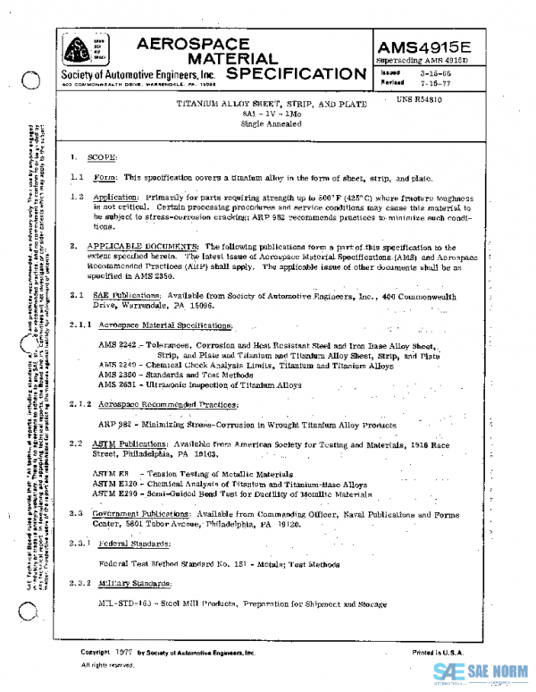 SAE AMS4915E PDF