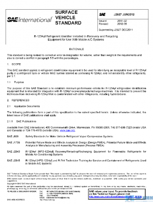 SAE J2927_201206 PDF