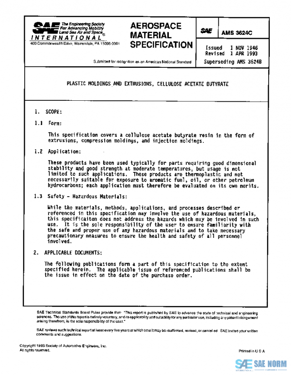 SAE AMS3624C PDF
