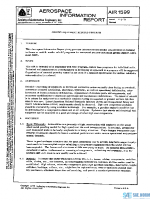 SAE AIR1599 PDF