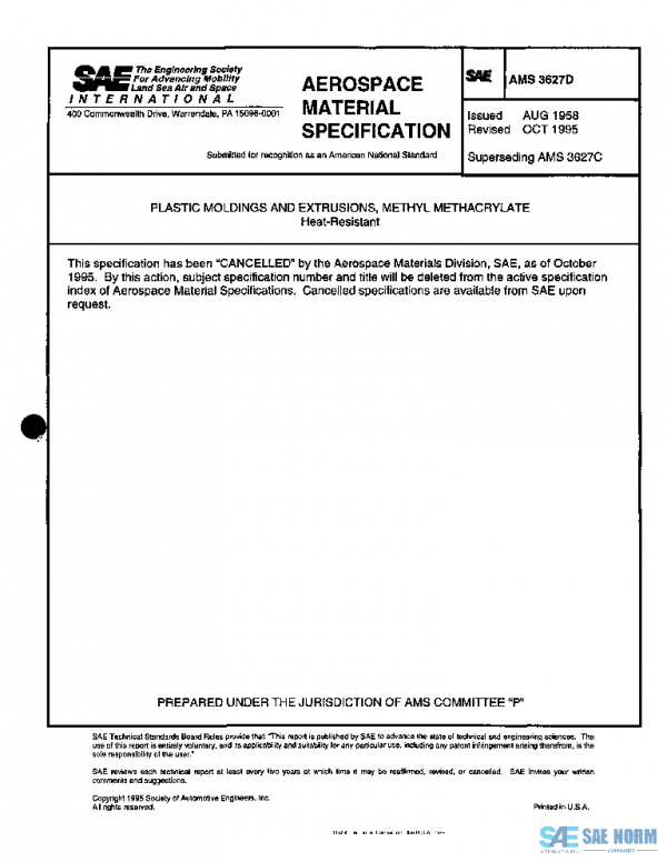 SAE AMS3627D PDF