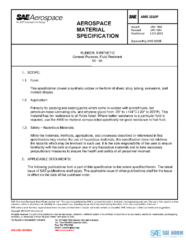 SAE AMS3220F PDF