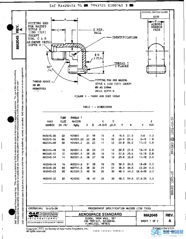 SAE MA2045A PDF