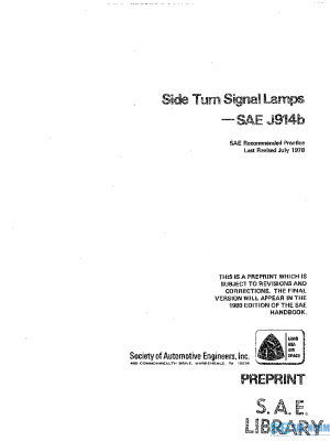 SAE J914B_197807 PDF