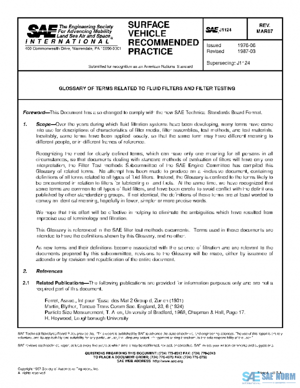 SAE J1124_198703 PDF SAE J1124_198703 PDF