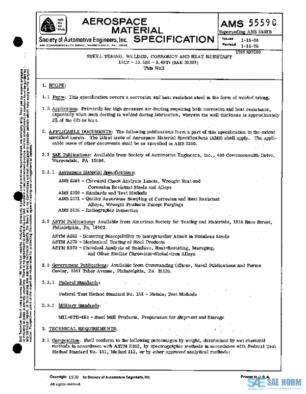 SAE AMS5559C PDF SAE AMS5559C PDF