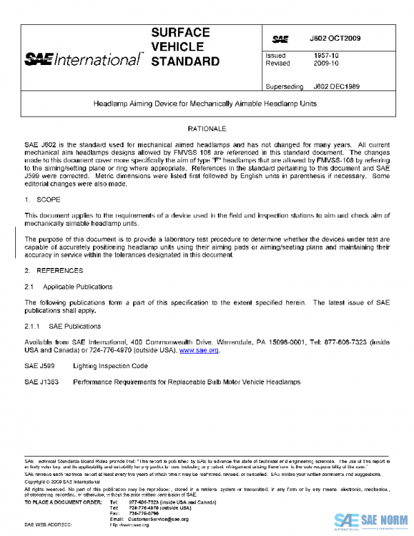 SAE J602_200910 PDF