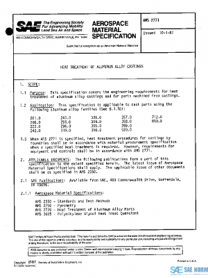 SAE AMS2771 PDF