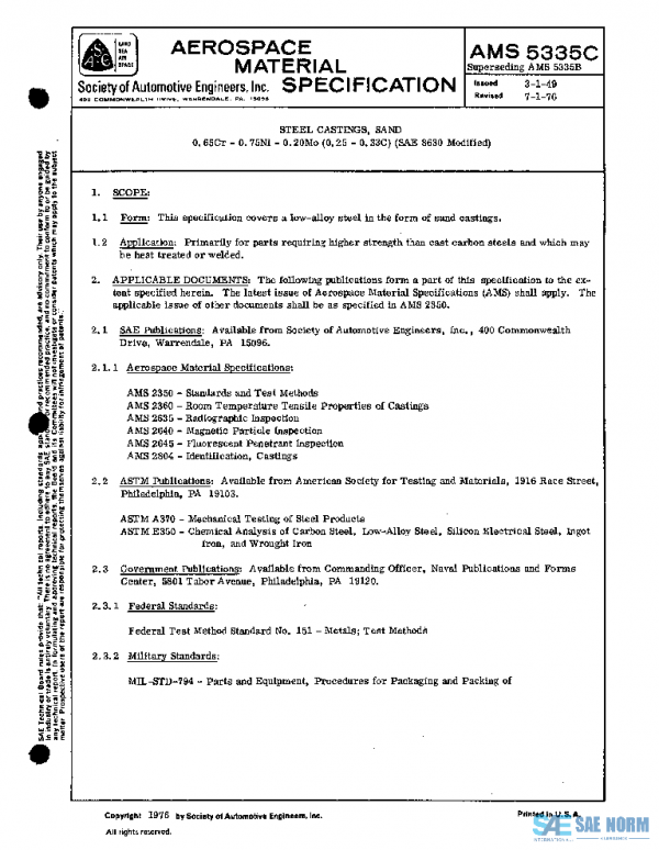SAE AMS5335C PDF
