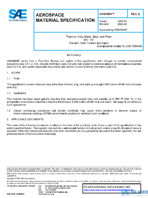 SAE AMS4904E PDF