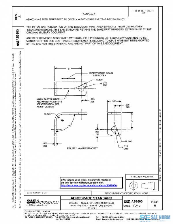 SAE AS9600A PDF