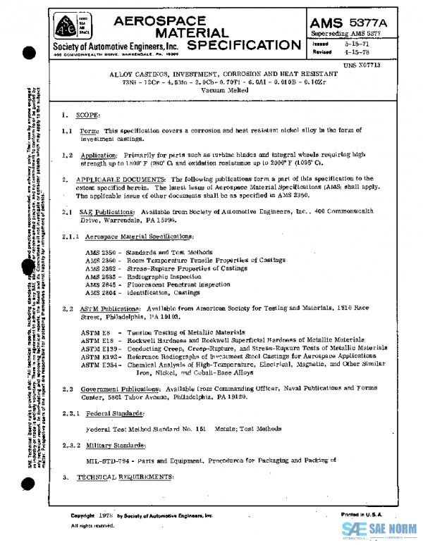 SAE AMS5377A PDF