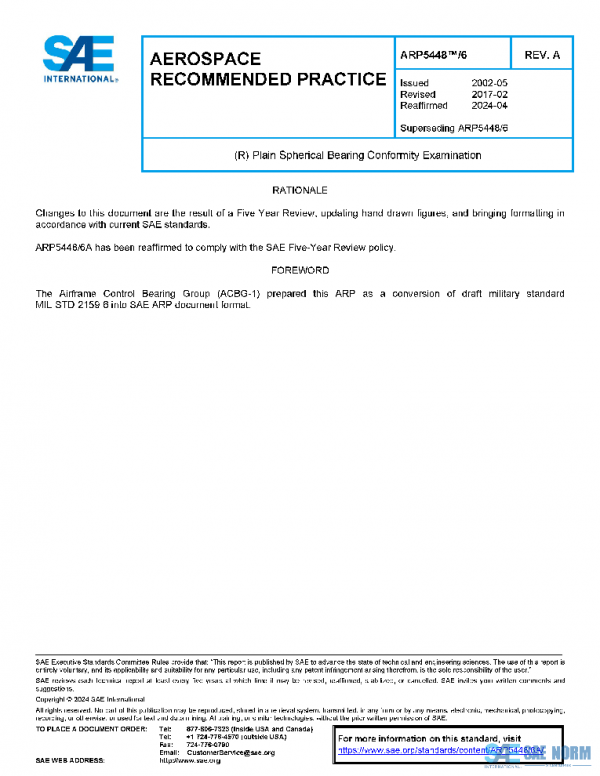 SAE ARP5448/6A PDF SAE ARP5448/6A PDF