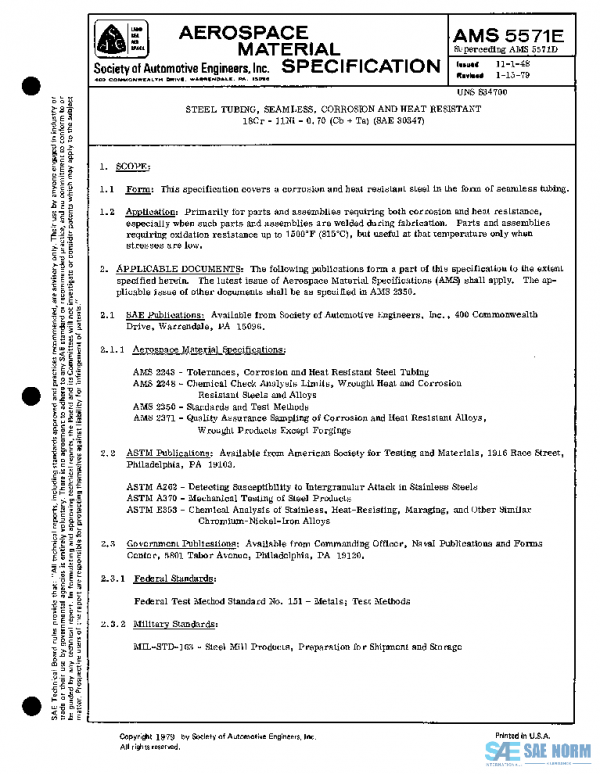 SAE AMS5571E PDF
