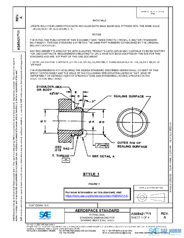 SAE AS85421/1A PDF