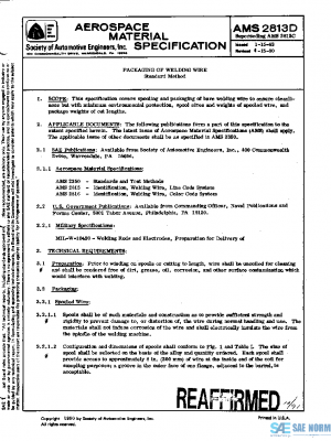 SAE AMS2813D PDF
