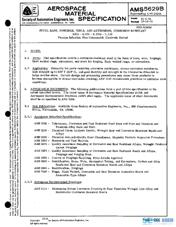 SAE AMS5629B PDF