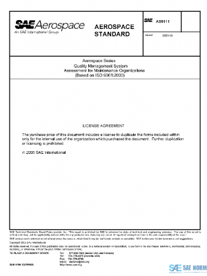SAE AS9111 PDF