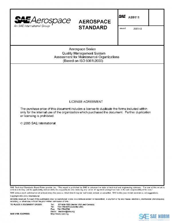 SAE AS9111 PDF