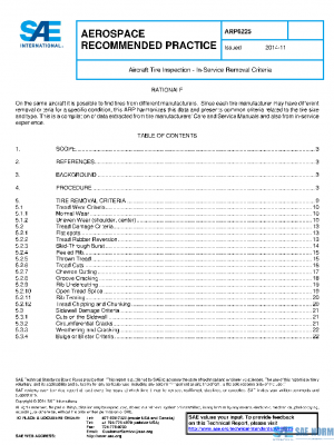 SAE ARP6225 PDF