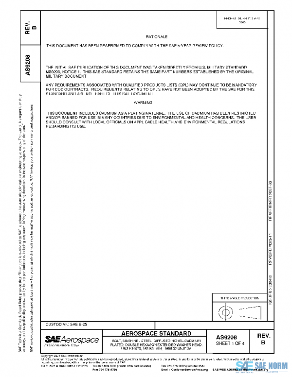 SAE AS9208B PDF