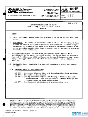 SAE AMS4044F PDF