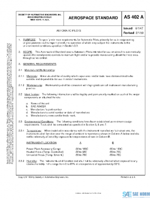 SAE AS402A PDF