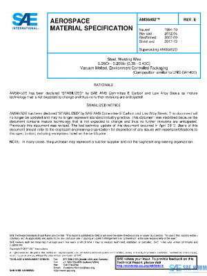 SAE AMS6452E PDF