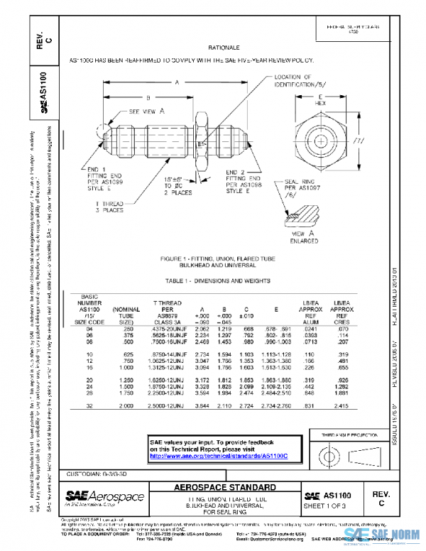 SAE AS1100C PDF
