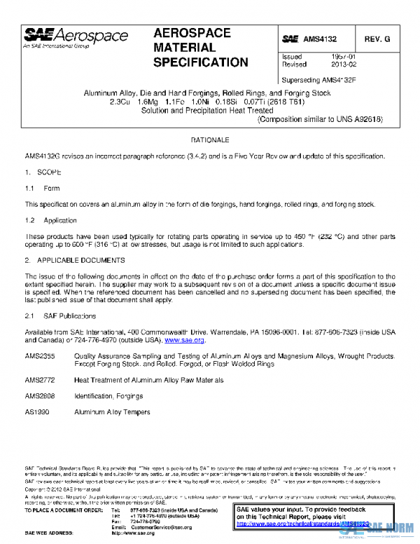 SAE AMS4132G PDF