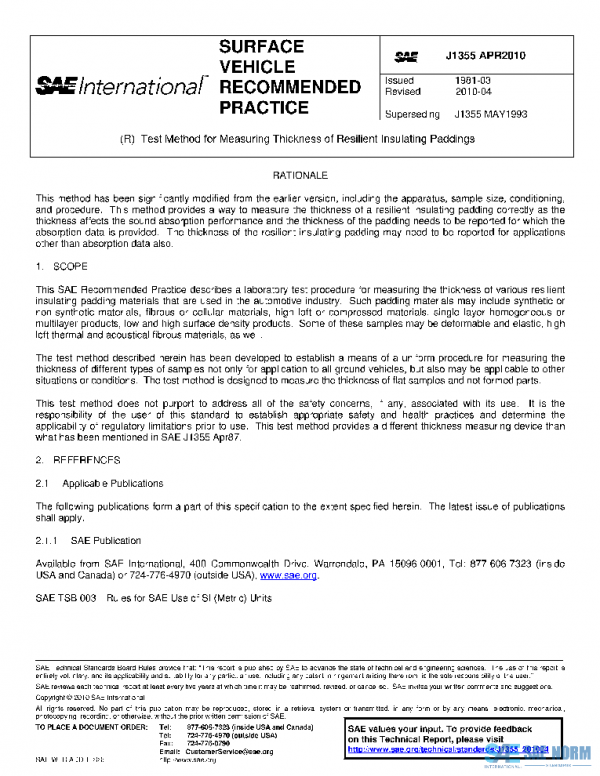 SAE J1355_201004 PDF SAE J1355_201004 PDF