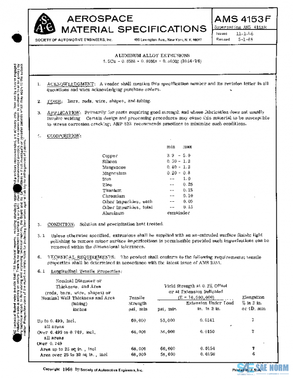 SAE AMS4153F PDF