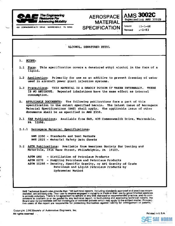 SAE AMS3002C PDF