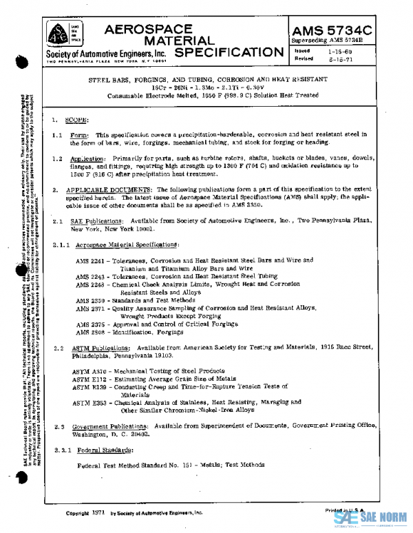 SAE AMS5734C PDF