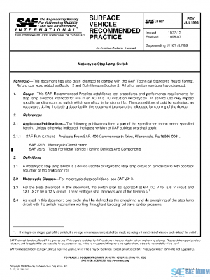 SAE J1167_199807 PDF