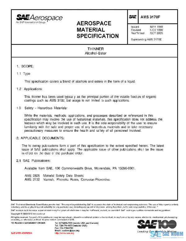 SAE AMS3170F PDF