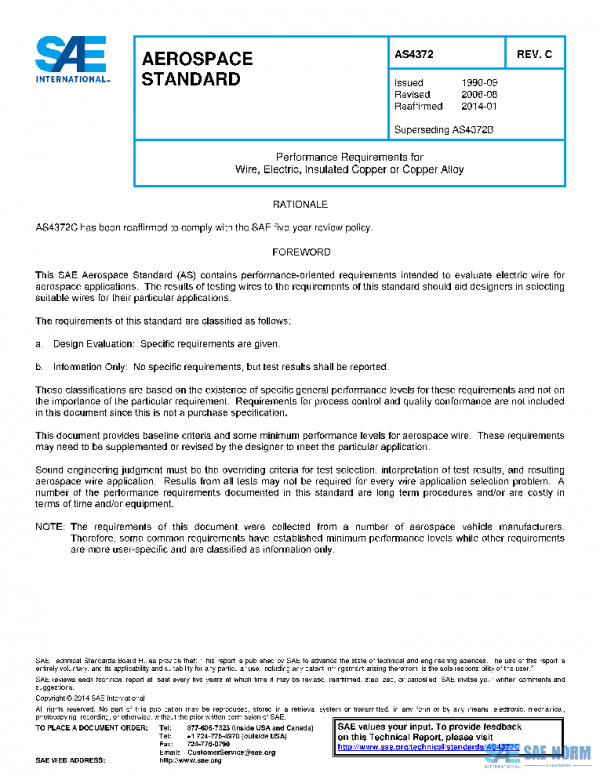 SAE AS4372C PDF SAE AS4372C PDF