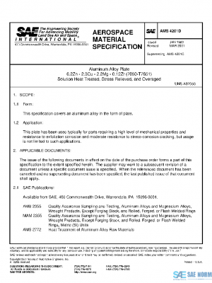SAE AMS4201D PDF