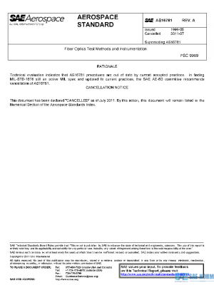 SAE AS16781A PDF